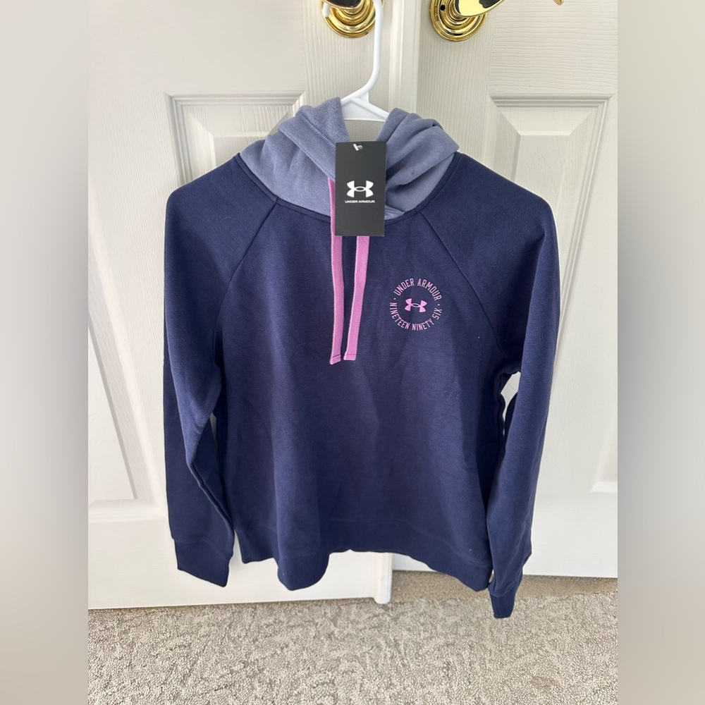 Under Armour Women’s Small Rival Fleece Hoodie NWT